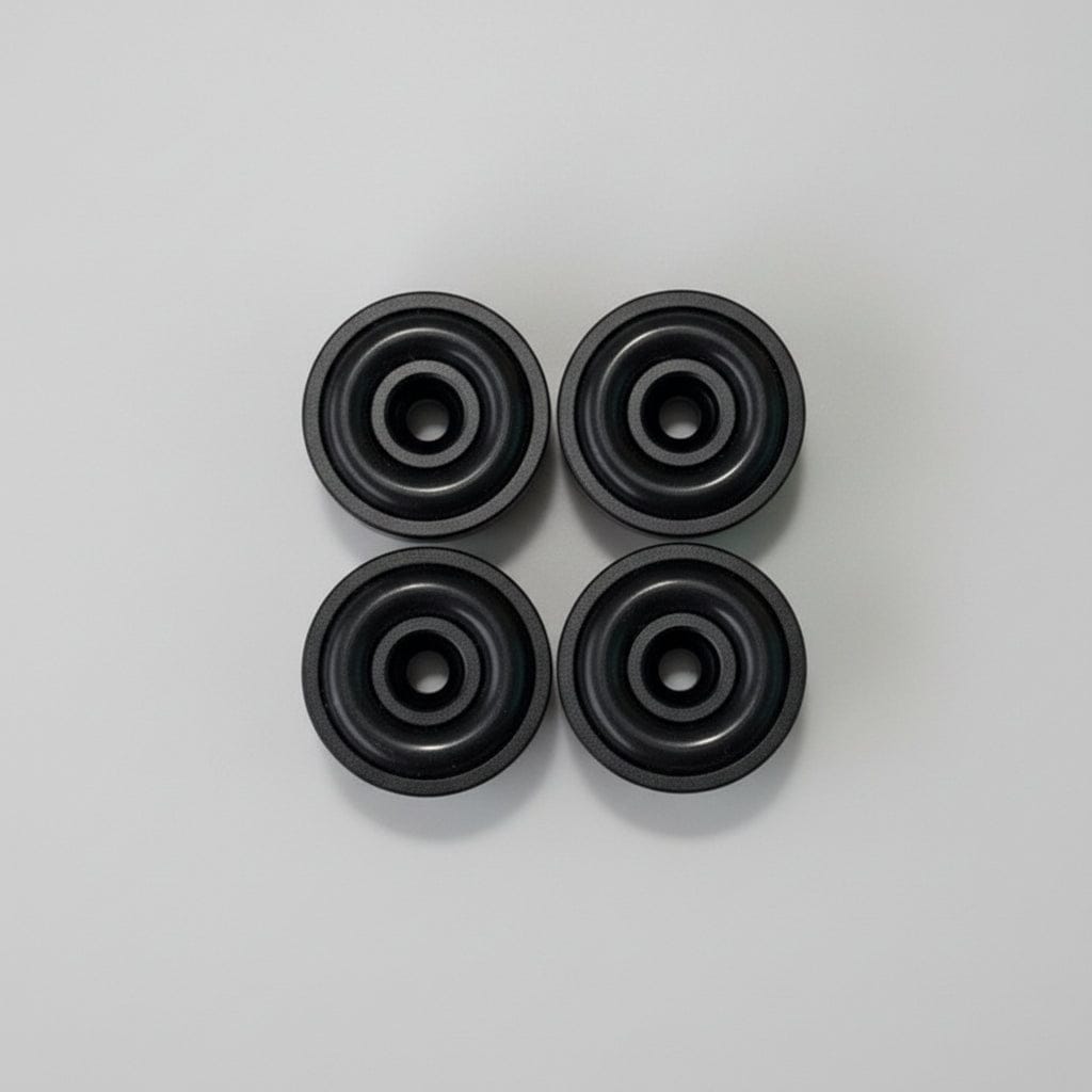 Aluminium Füße Schneidebrett vier stück