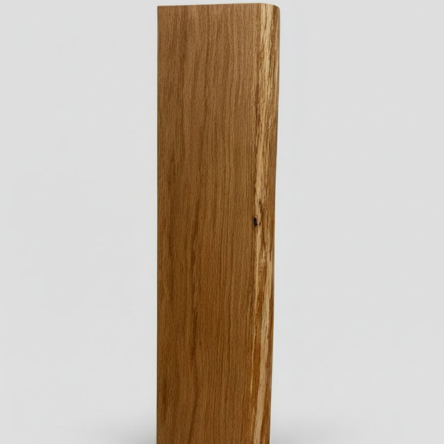 Holzbohle Eichenholz Baumkante 60