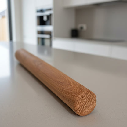 Nudelholz Eiche Detailansicht