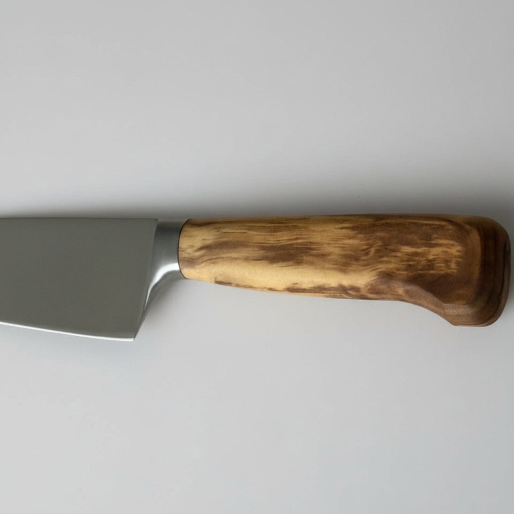 Schwertkrone Kochmesser Olivenholzgriff