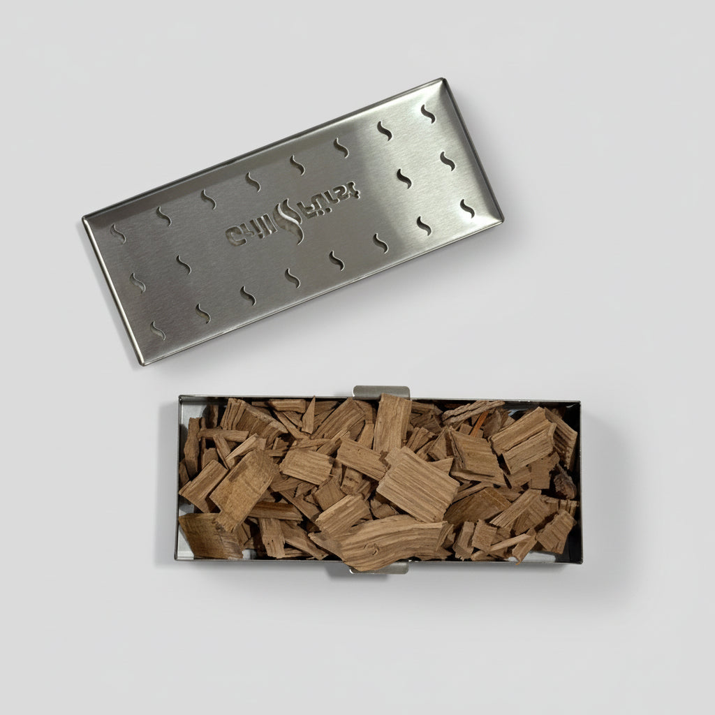 Grill Smokerbox Smokerchips Grillfürst mit Buchen Chips