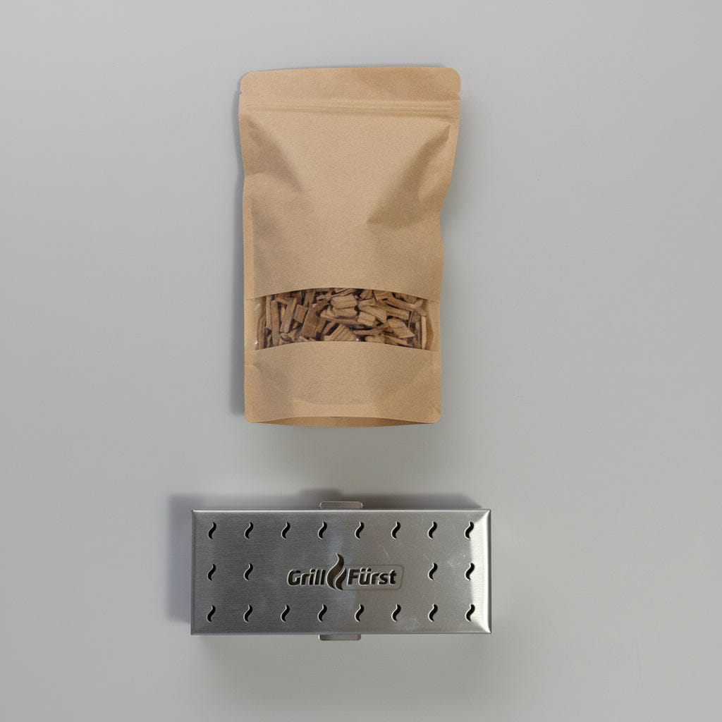Smokerbox Grillfürst mit Smokerchips verpackt