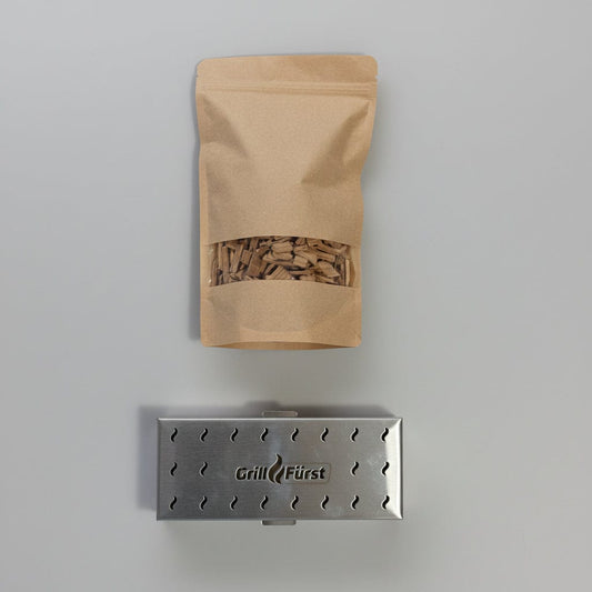 Smokerbox Grillfürst mit Smokerchips verpackt