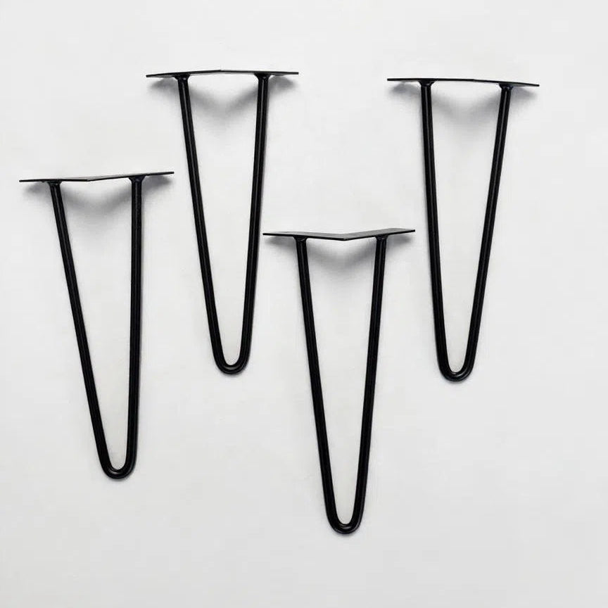 Vier Beistelltisch Füße Schwarz