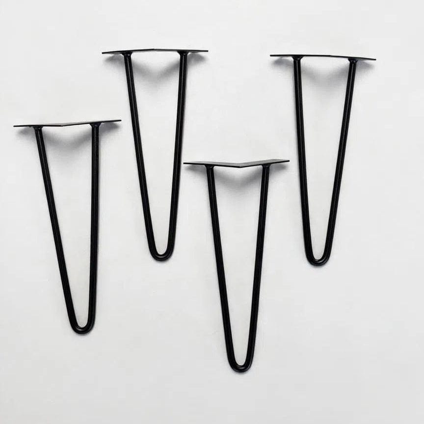 Vier Beistelltisch Füße Schwarz