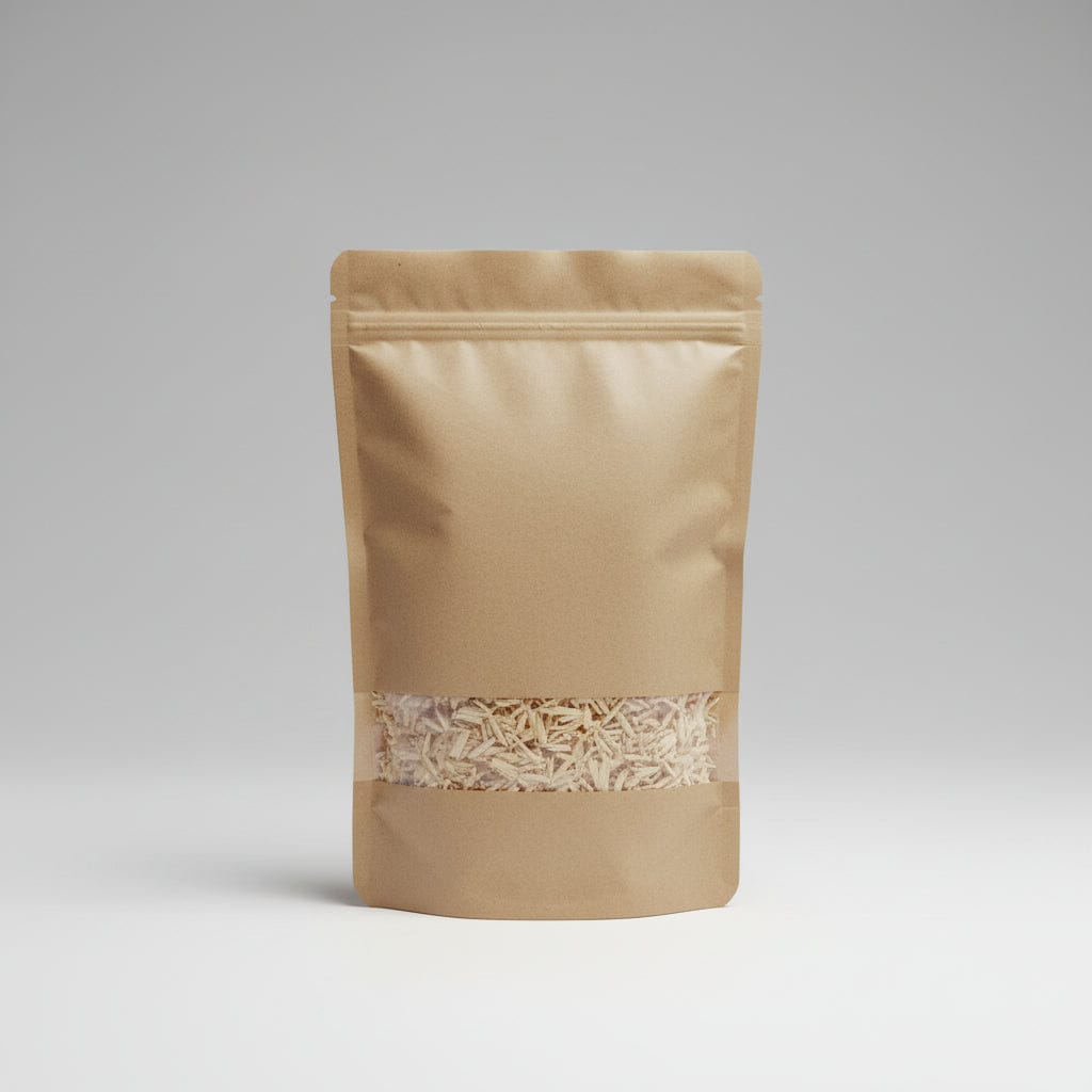 Zirbenspäne in Verpackung
